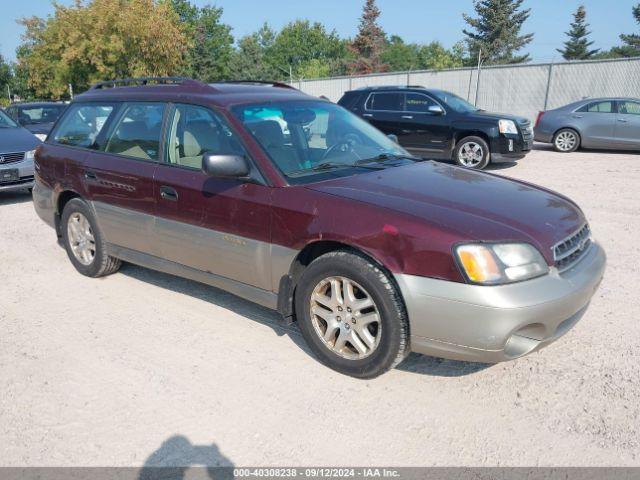  Salvage Subaru Outback