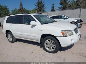  Salvage Toyota Highlander