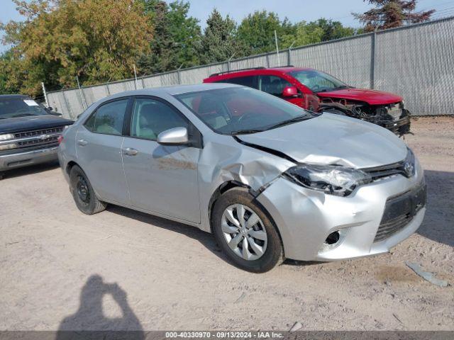  Salvage Toyota Corolla