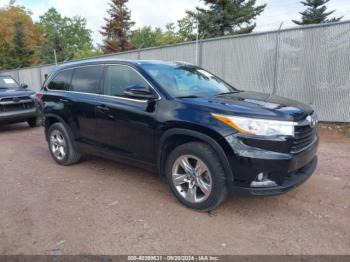  Salvage Toyota Highlander