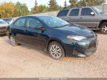  Salvage Toyota Corolla