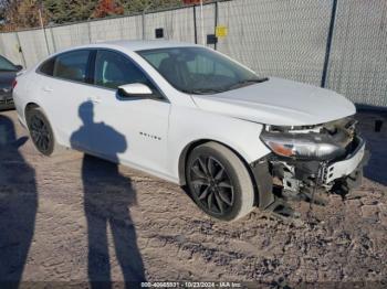  Salvage Chevrolet Malibu