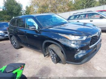  Salvage Toyota Highlander