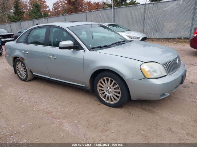  Salvage Mercury Montego