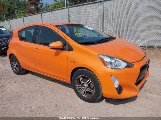  Salvage Toyota Prius c