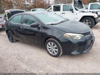  Salvage Toyota Corolla