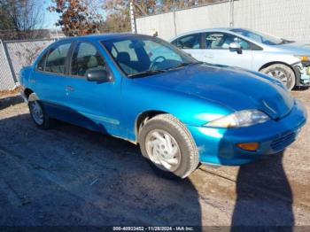  Salvage Chevrolet Cavalier