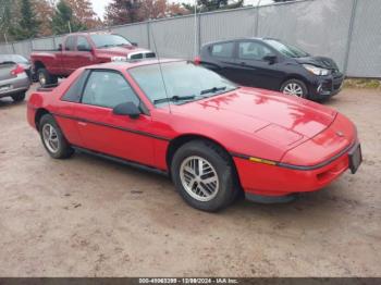  Salvage Pontiac Fiero