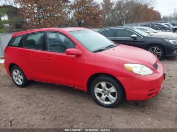  Salvage Toyota Matrix