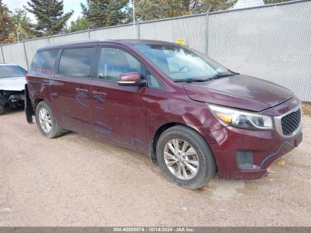  Salvage Kia Sedona