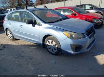  Salvage Subaru Impreza