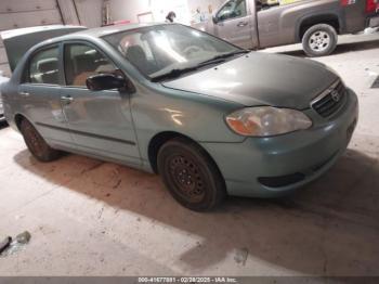  Salvage Toyota Corolla