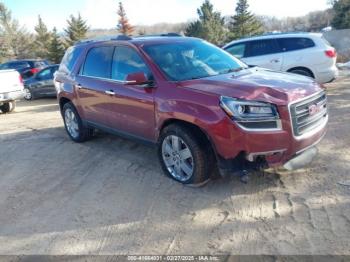  Salvage GMC Acadia