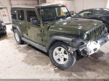  Salvage Jeep Wrangler