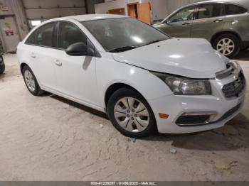  Salvage Chevrolet Cruze