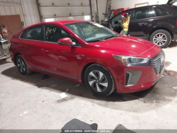  Salvage Hyundai Ioniq