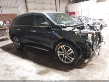  Salvage Acura Mdx Sport Hybrid
