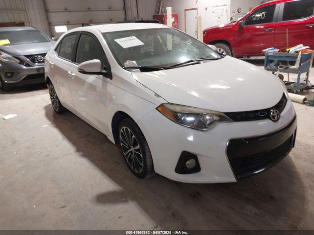  Salvage Toyota Corolla