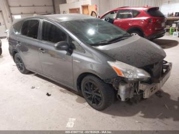  Salvage Toyota Prius v