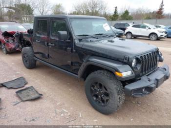  Salvage Jeep Gladiator