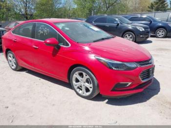  Salvage Chevrolet Cruze