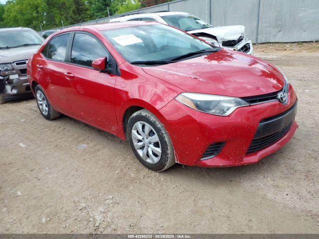  Salvage Toyota Corolla