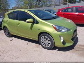  Salvage Toyota Prius c