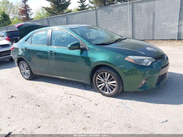  Salvage Toyota Corolla