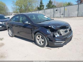  Salvage Chevrolet Cruze