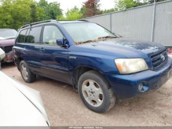  Salvage Toyota Highlander