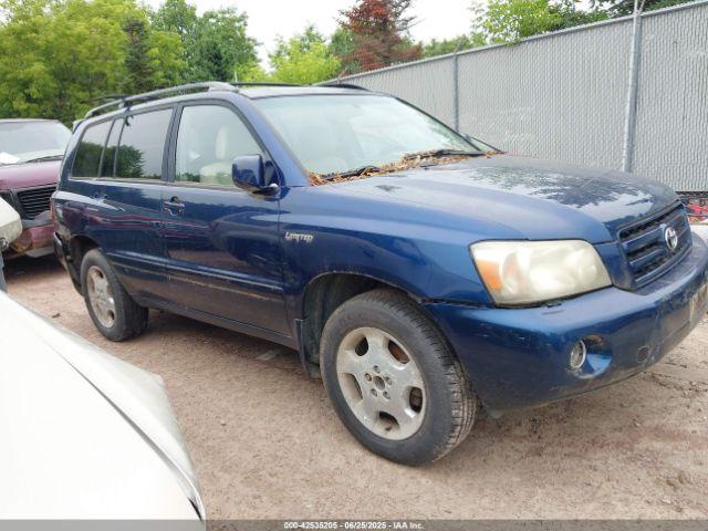  Salvage Toyota Highlander