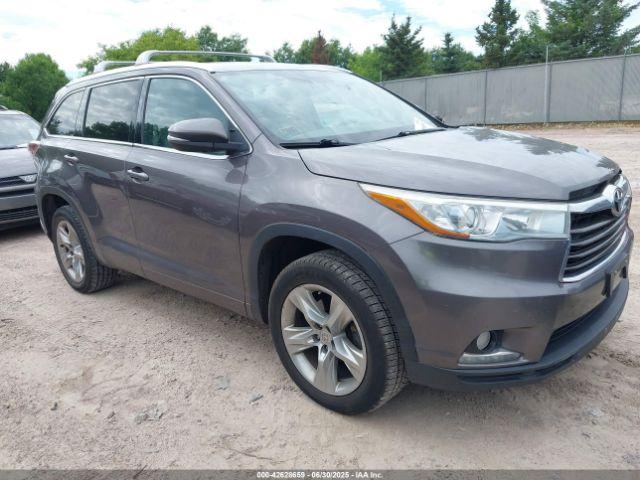  Salvage Toyota Highlander