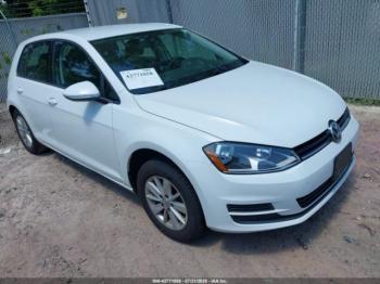  Salvage Volkswagen Golf