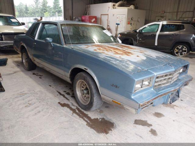  Salvage Chevrolet Monte Carlo