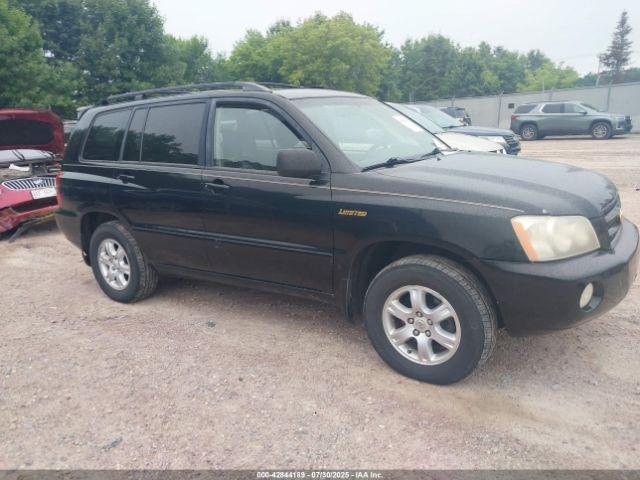  Salvage Toyota Highlander