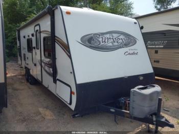  Salvage Forest River Surveyor Cadet 280bh Trav