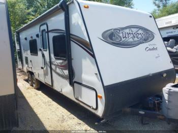  Salvage Forest River Surveyor Cadet 280bh Trav