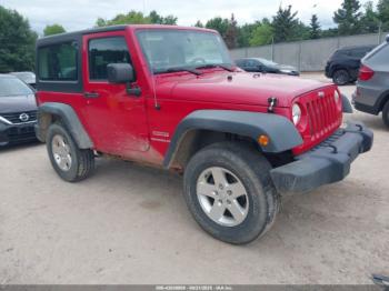  Salvage Jeep Wrangler