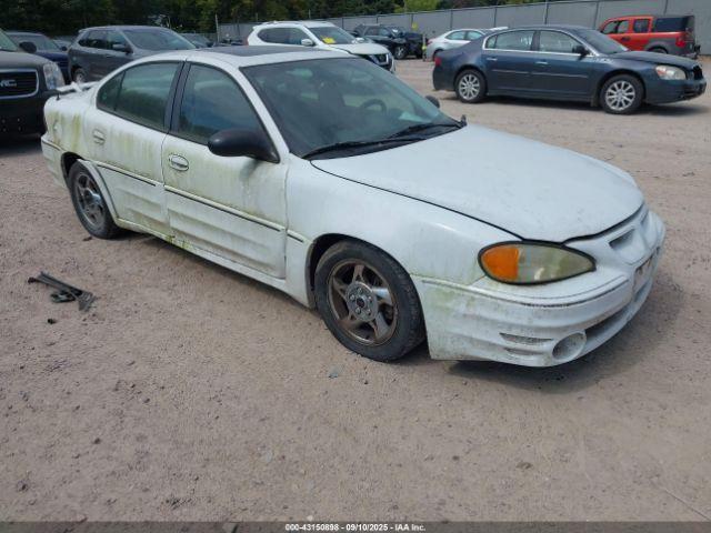  Salvage Pontiac Grand Am
