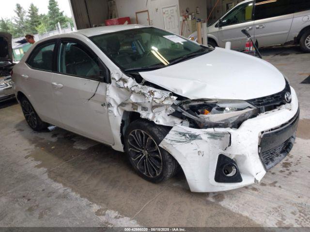  Salvage Toyota Corolla