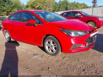  Salvage Chevrolet Cruze