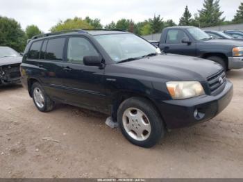  Salvage Toyota Highlander