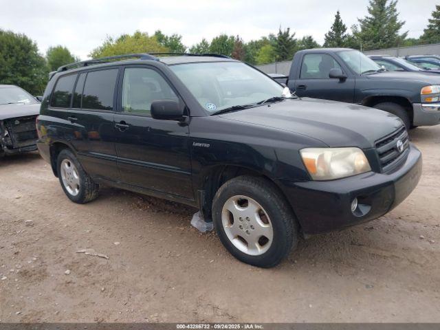  Salvage Toyota Highlander
