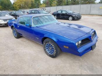  Salvage Pontiac Firebird