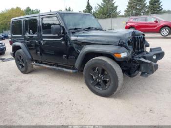  Salvage Jeep Wrangler