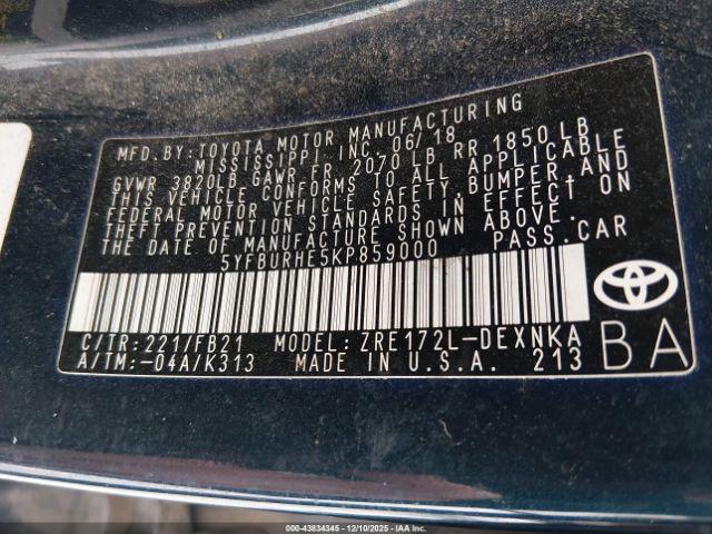 Toyota Corolla Le Image 11