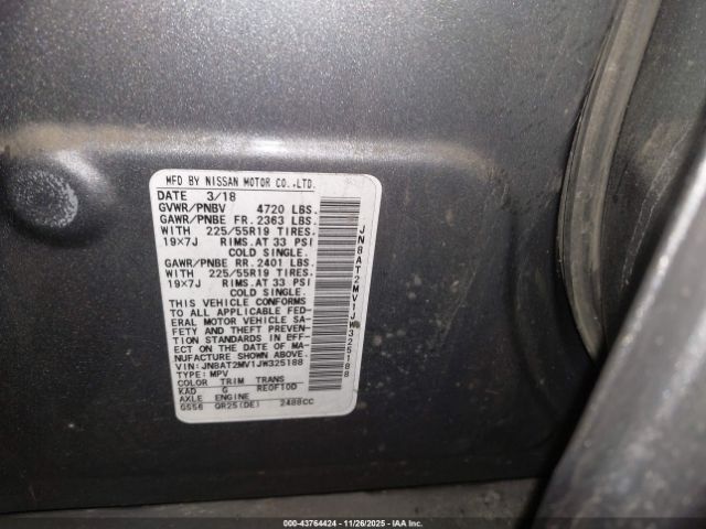 Nissan Rogue Sl Image 9