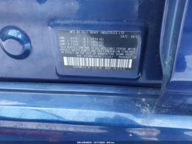 Subaru Legacy 2.5i Image 2