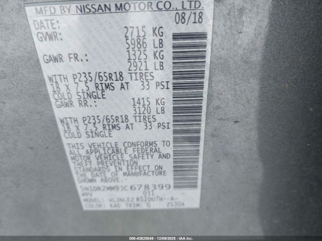 Nissan Pathfinder Sv Image 12