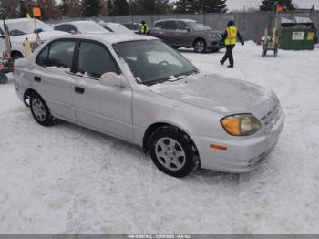  Salvage Hyundai ACCENT